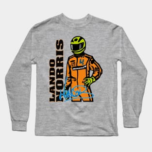 #2 Lando Driver Fan Long Sleeve T-Shirt